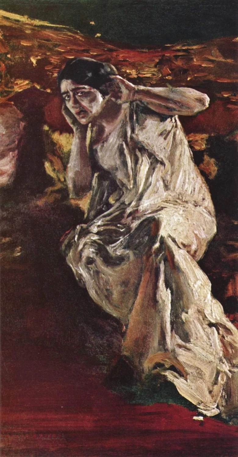 La ballerina Madeleine (Magdeleine Guipet) - Neue Pinakothek, Monaco